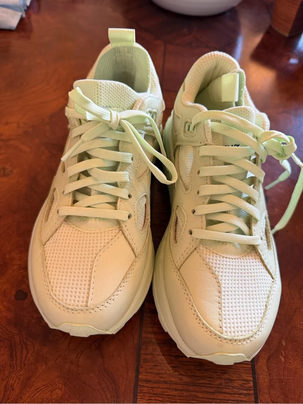 Brandblack Chunky Trainer Sneakers in Light Green